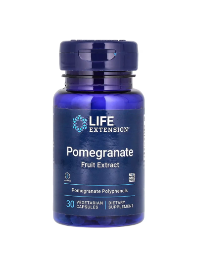 Life Extension, Pomegranate Fruit Extract, 30 Vegetarian Capsules