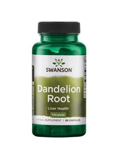 SWANSON FULL SPECTRUM DANDELION ROOT (DANDELION) 515 MG 60 CAPSULES