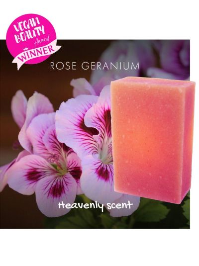 Friendly Soap Rose Geranium Soap 1 x 95g