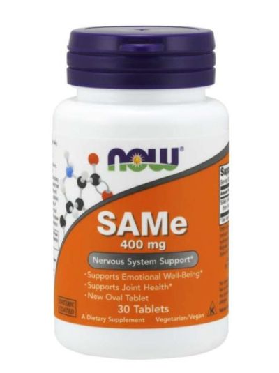 Now Foods SAMe 400 mg 30 Tablets
