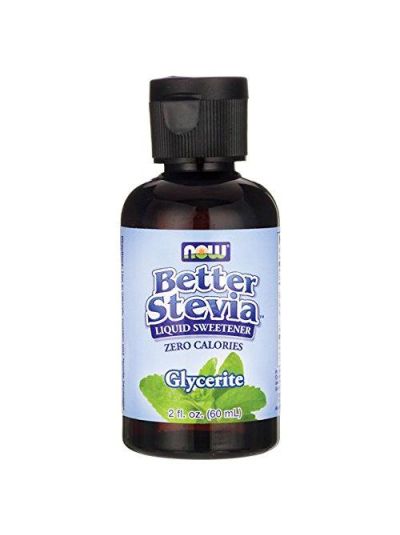 Now Foods Stevia Liquid Zero-Calorie Sweetener Glycerite 59 ml