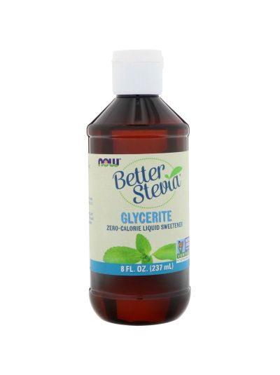 Now Foods Better Stevia Liquid Sweetener Glycerite 237 ml