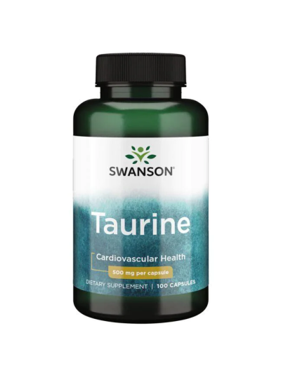 Swanson Taurine 500 mg 100 Capsules