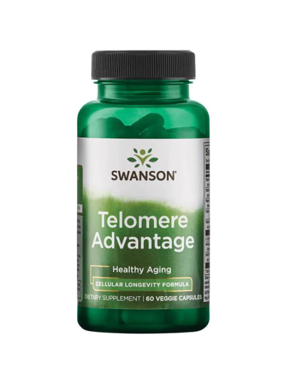 Swanson Telomere Advantage 60 Vegetarian Capsules