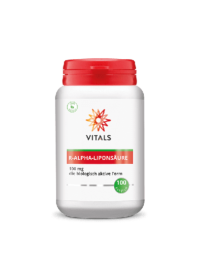 VITALS R-alpha lipoic acid 100 mg 100 vegetable capsules
