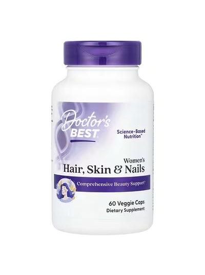 Doctor's Best, Women's Hair, Skin & Nails , 60 Veggies Caps