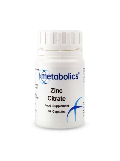 METABOLICS Zinc Citrate 90 capsules