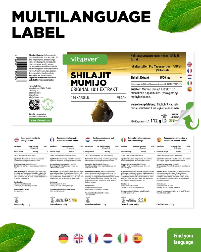 Capsule Di Shilajit Mumijo – Gaia Foods - Foto 12