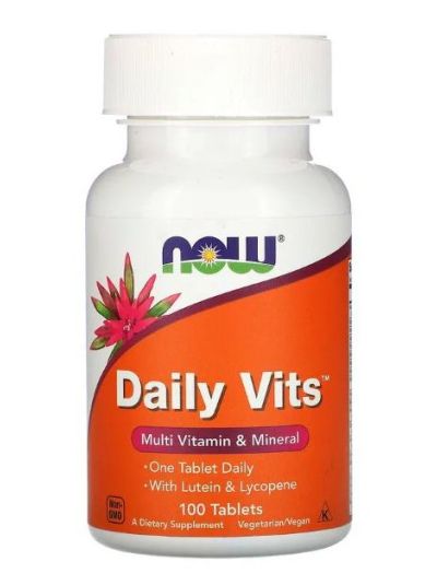 Now Foods Daily Vits Multivitamin 100 tablets