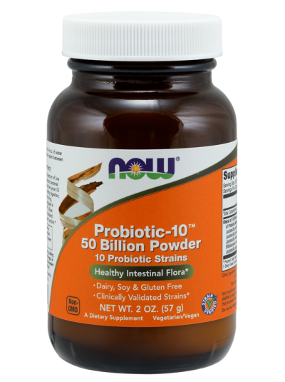 Now Foods Probiotic-10 50 Billion Powder 57 g
