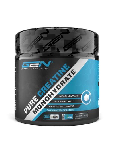 German Elite Nutrition Creatin Monohydrat Powder, 100% Pure, 300g