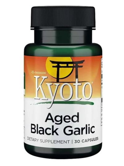 Swanson  Aged Black Garlic 30 capsules