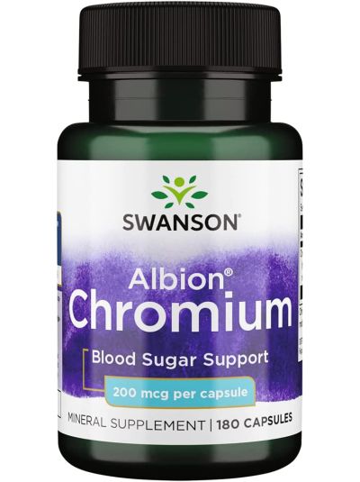 SWANSON Chromium Chelated / ELEMENTAres 200 McG 180 Capsules