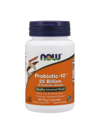 Now Foods Probiotic-10 25 Billion 50 Veg Capsules