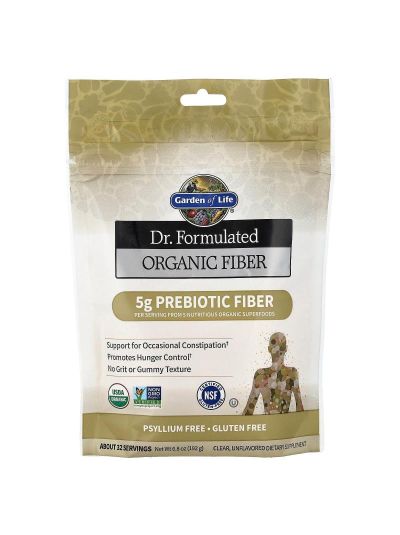 Garden of Life, Dr Formulated, Organic Fibre, Unflavoured, 6.8 oz (192 g)