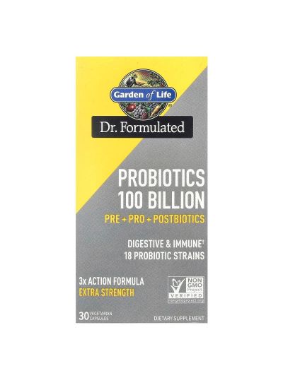 Garden of Life, Probiotics, Extra Strength, 30 Vegetarian Capsules