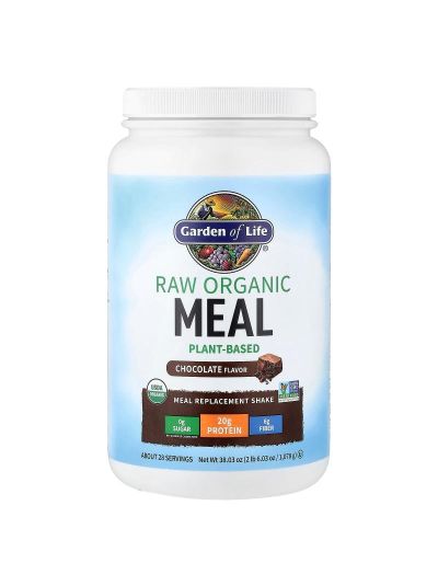 Garden of Life, RAW Organic Meal, Meal Replacement Shake, Chocolate, 38.03 oz (1,078 g)