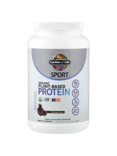 Garden of Life, Sport, Organic Plant-Based Protein, Chocolate, 2 lb, 0.17 oz (912 g)