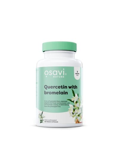 Osavi Quercetin with bromelain 60 vege capsules