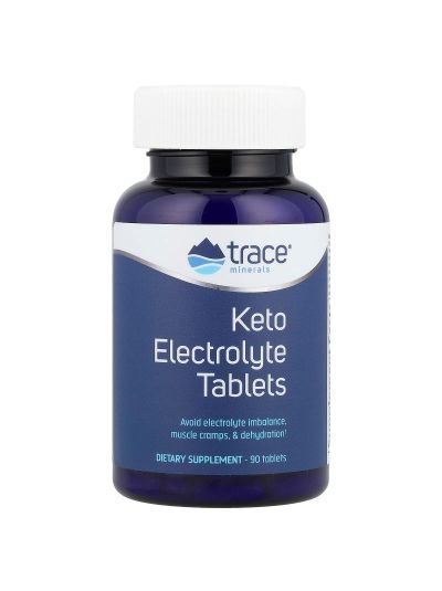 Trace Minerals, Keto Electrolyte Tablets, 90 Tablets
