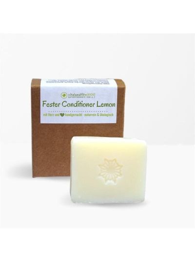Vitalundfitmit100 Solid Conditioner Lemon 50 g