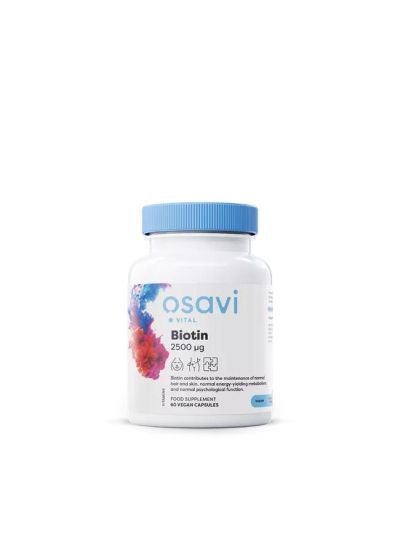 Osavi Biotin - 2500mcg - 60 vegan caps