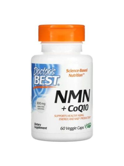 Doctor's Best NMN + CoQ10 - 60 vcaps