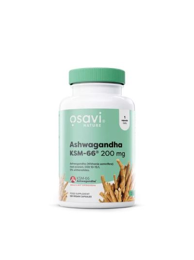 Osavi Ashwagandha KSM-66 - 200mg - 120 vegan caps
