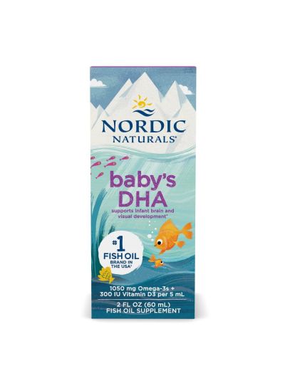 Nordic Naturals Baby's DHA with Vitamin D3 1,050 mg 2 fl oz (60 ml)