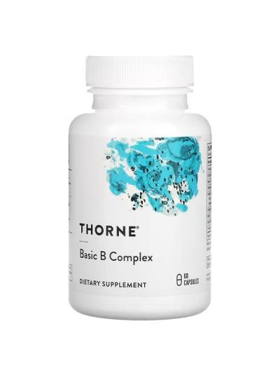Thorne Research, Basic B Complex, 60 Capsules