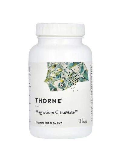 Thorne Research, Magnesium CitraMate, 90 Capsules