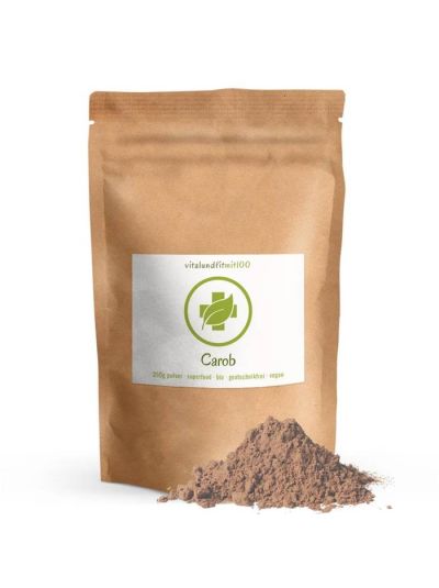 Vitalundfitmit100 Bio Carob Powder 250 g
