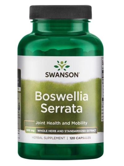 SWANSON SUPERIOR HERBS - BOSWELLIA SERRATA 120 CAPS