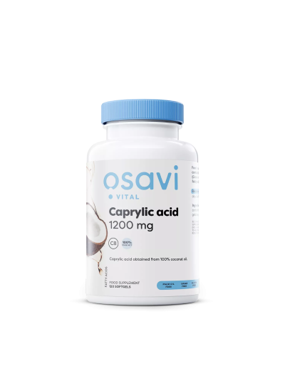 Osavi Caprylic Acid - 1200mg - 120 softgels