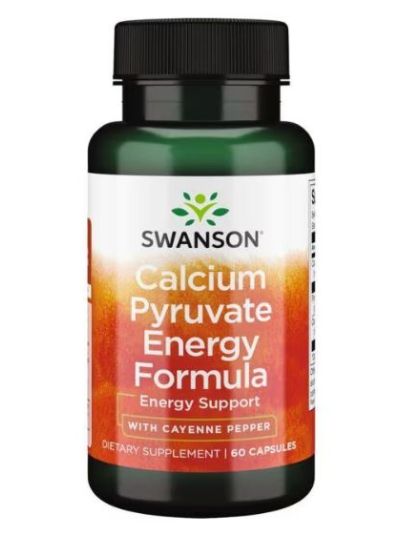 Swanson Ultra Calcium Pyruvate Energy Formula 60 Capsules