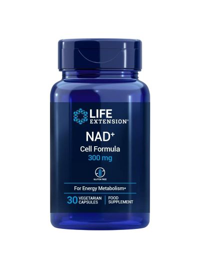 Life Extension NAD+ Cell Formula 300mg, 30 Vege Capsules