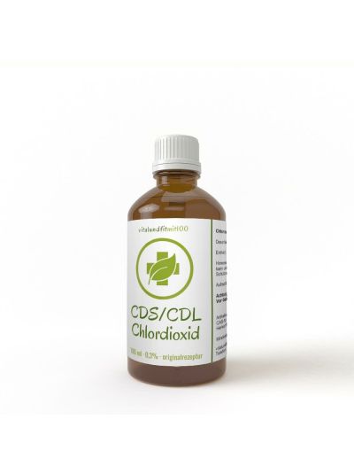 VITALUNDFITMIT100 CHLORINE DIOXIDE SOLUTION (CDS) / CHLORINE DIOXIDE SOLUTION (CDL) 