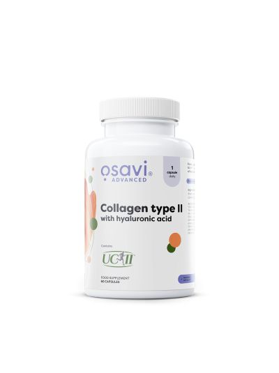 Osavi Collagen type II with hyaluronic acid - 60 capsules