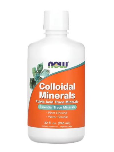 NOW FOODS COLLOIDAL MINERALS, COLLOIDAL MINERALS, 946 ML