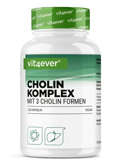  Vit4ever Choline Complex, 120 capsules