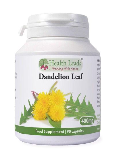 Health Leads Dandelion Leaves 400 mg x 90 Capsules