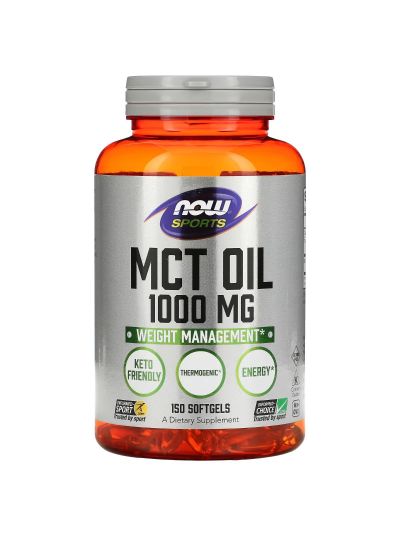 NOW Foods, Sports, MCT Oil 1000 mg, 150 Softgel Capsules