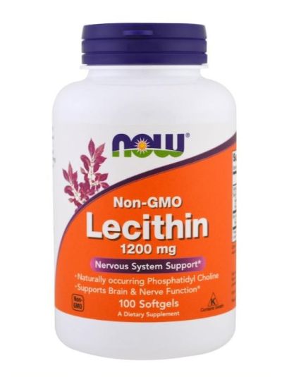 Now Foods Lecithin 1.200 mg, 100 Softgels