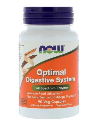 Now Foods Optimal Digestive System 90 Vegetarian Capsules