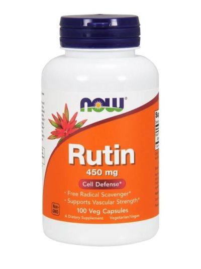 Now Foods Rutin 450 mg, 100 Veg Capsules