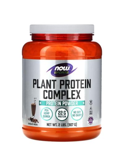 NOW Foods, Plant Protein Complex, Chocolate Mocha, 907 g