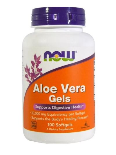 Now Foods Aloe Vera Gel Tablets 100 Softgels
