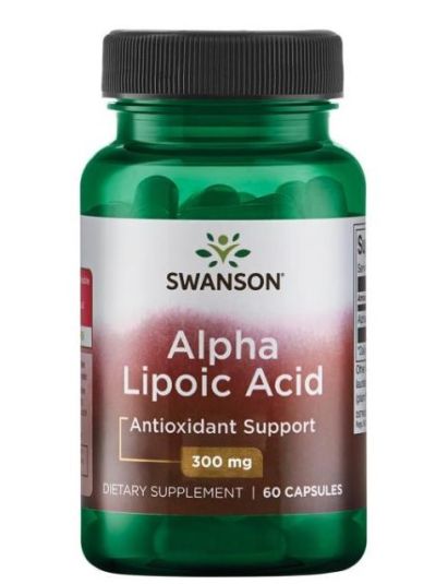 SWANSON ALPHA LIPOIC ACID 300 MG 60 CAPSULES