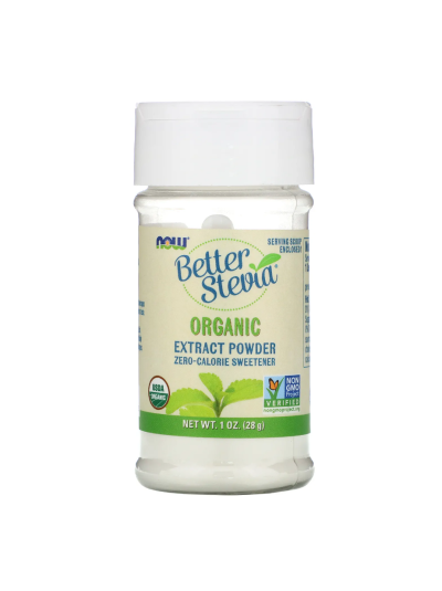 NOW Foods Better Stevia Extract Powder 28 grams