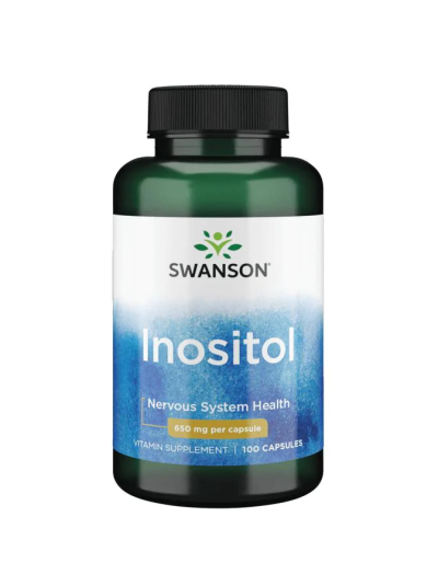 Swanson Premium- Inositol 650 mg 100 Capsules